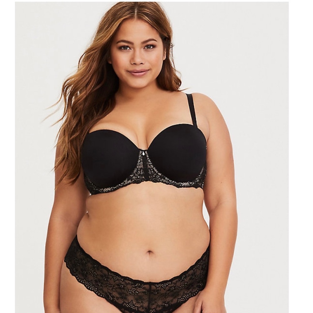 50 D Torrid  MICROFIBER LIGHTLY LINED MULTIWAY